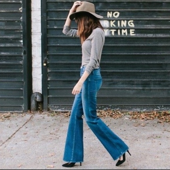 Madewell Denim - Madewell flea market flare denim jeans NWT